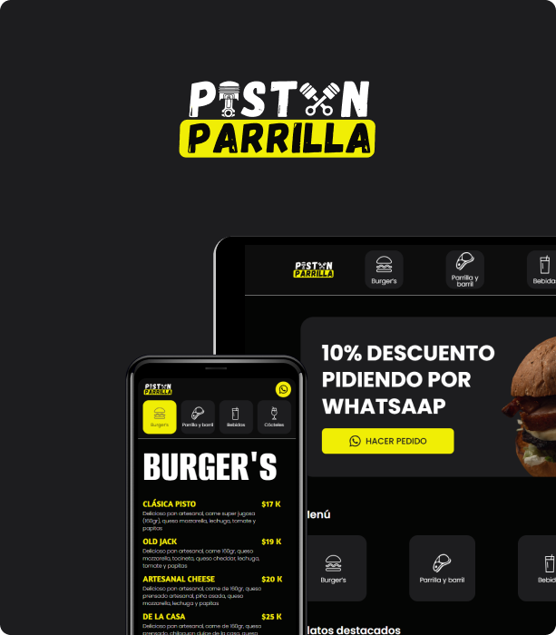 PISTÓN PARRILLA - imagen 1
